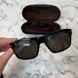 Tom Ford Black Square Sunglasses